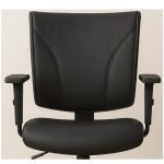 Cadeira B-ONE Giratória com Braços Reguláveis – Corino Preto – 31009 META Móveis para Escritório em Anápolis Executiva 15