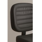 Cadeira Executiva Costurada Base em “S” PRETA – Corino Preto – 31014 META Móveis para Escritório em Anápolis Cadeiras Fixas 14