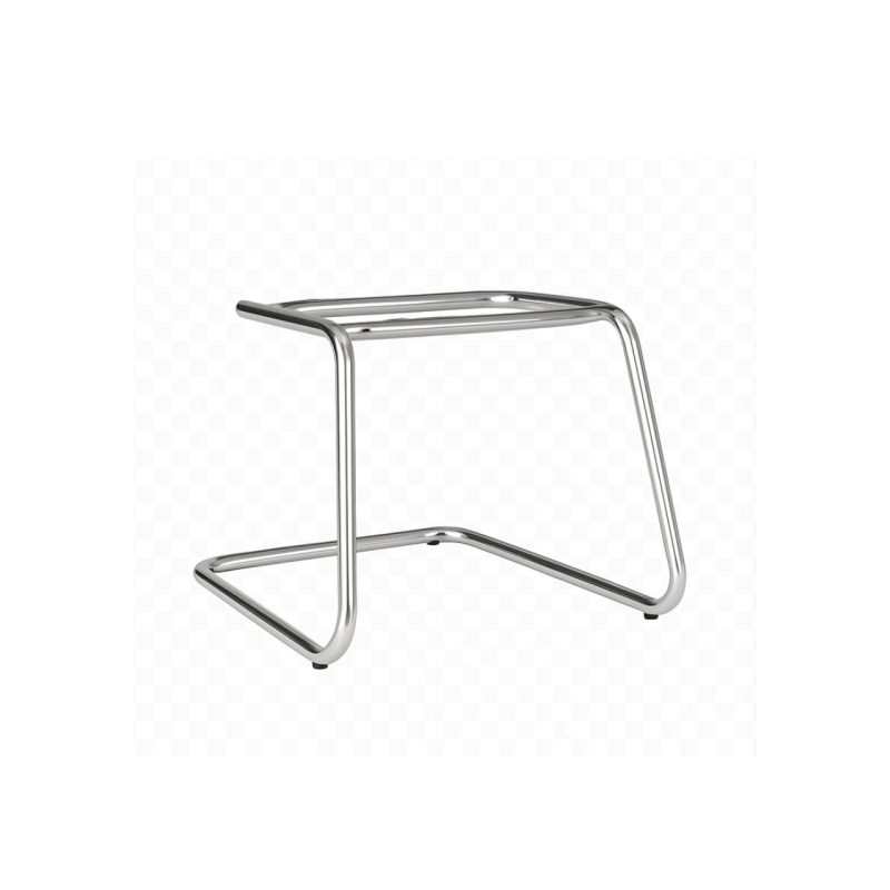 Cadeira Executiva LISA Base em “S” CROMADA – Corino Preto – 31015 META Móveis para Escritório em Anápolis Cadeiras Fixas 7