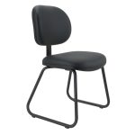 Cadeira Executiva LISA Base Trapézio – Corino Preto – 31030 META Móveis para Escritório em Anápolis Cadeiras Fixas 12 Cadeira Executiva LISA Base Trapézio – Corino Preto – 31030 META Móveis para Escritório em Anápolis Cadeiras Fixas 12