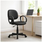 Cadeira Executiva LISA Giratória com Braço Corsa – Corino Preto – 31001 META Móveis para Escritório em Anápolis Executiva 17