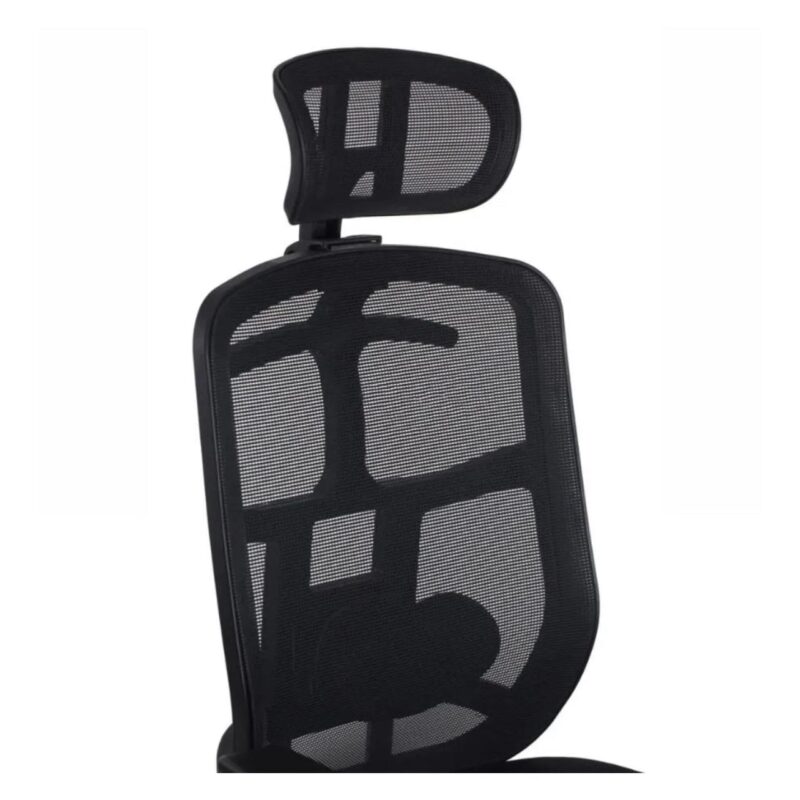 Poltrona Presidente Tela MK-4007 – Cor Preta 30004 META Móveis para Escritório em Anápolis Cadeira de Tela 5