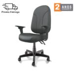 Cadeira Presidente PLUS BACK SYSTEM Baixa Costurada c/ Braços Reguláveis – Corino Preto – 32974 META Móveis para Escritório em Anápolis Presidente 11 Cadeira Presidente PLUS BACK SYSTEM Baixa Costurada c/ Braços Reguláveis – Corino Preto – 32974 META Móveis para Escritório em Anápolis Presidente 11