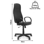 Cadeira Escritório Presidente ALTA c/ BRAÇO CORSA – COR PRETO 32958 META Móveis para Escritório em Anápolis Presidente 7 Cadeira Escritório Presidente ALTA c/ BRAÇO CORSA – COR PRETO 32958 META Móveis para Escritório em Anápolis Presidente 7