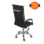 Cadeira de Escritório Florença Giratória – Base Cromada – COR PRETO 31089 META Móveis para Escritório em Anápolis Presidente 9 Cadeira de Escritório Florença Giratória – Base Cromada – COR PRETO 31089 META Móveis para Escritório em Anápolis Presidente 9