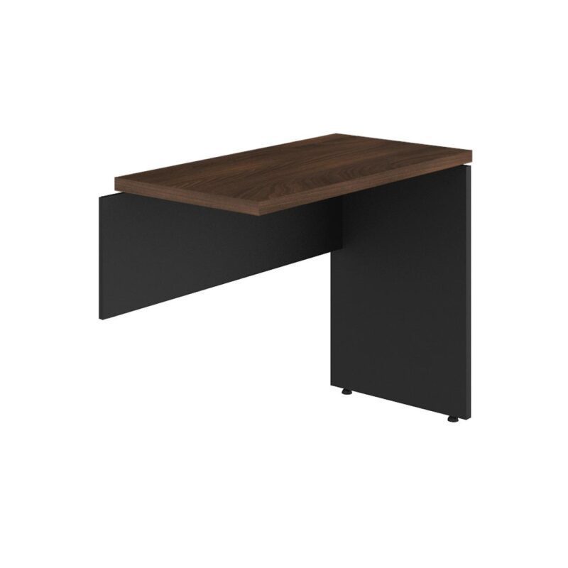 Mesa AUXILIAR SIMPLES 30mm – 0,90×0,45m MARSALA / PRETO – 51016 META Móveis para Escritório em Anápolis Linha 30 mm 2