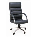 Cadeira Presidente SOFT Giratória Cromada – 32962 META Móveis para Escritório em Anápolis Presidente 6