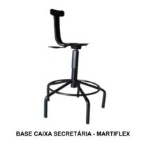 Base modelo CAIXA (ALTA) c/ Ceflex – PMD – 99905 META Móveis para Escritório em Anápolis Bases Giratória
