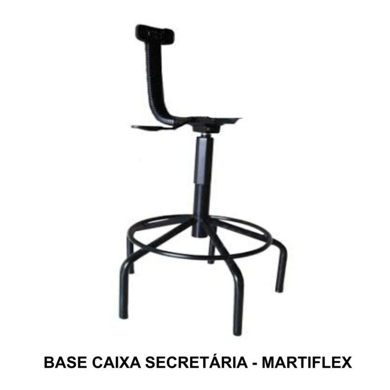 Base modelo CAIXA (ALTA) c/ Ceflex – PMD – 99905 META Móveis para Escritório em Anápolis Bases Giratória 2