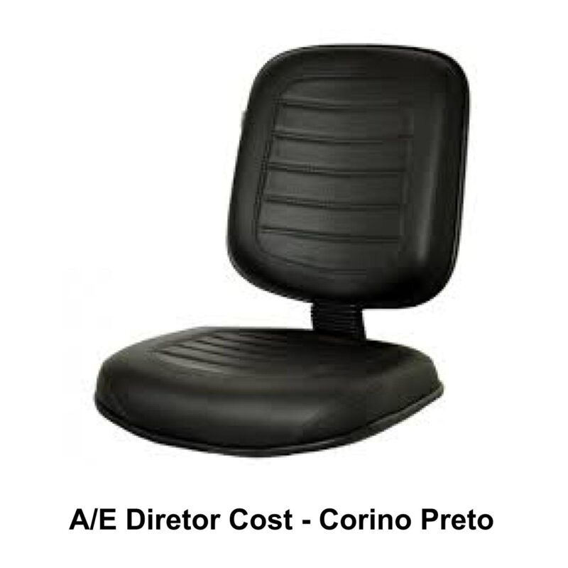 A/E Diretor Costurado GOMADA – Cor PRETA – 38002 META Móveis para Escritório em Anápolis Diretor 2