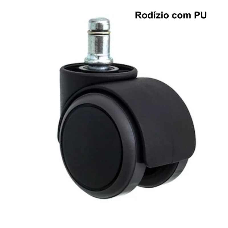 Rodízios para Cadeira com “PU” – Preto – 87705 META Móveis para Escritório em Anápolis Acessórios para Cadeiras 2