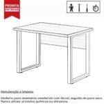 Mesa Escritório PÉ QUADRO – 1,20×0,60m – S/ Gavetas – MARSALA/PRETO – 25469 META Móveis para Escritório em Anápolis Linha 30 mm 7 Mesa Escritório PÉ QUADRO – 1,20×0,60m – S/ Gavetas – MARSALA/PRETO – 25469 META Móveis para Escritório em Anápolis Linha 30 mm 7