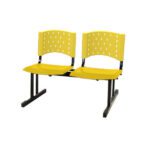 Cadeira Longarina PLÁSTICA 02 Lugares – Cor AMARELO 33093 META Móveis para Escritório em Anápolis Longarinas 4 Cadeira Longarina PLÁSTICA 02 Lugares – Cor AMARELO 33093 META Móveis para Escritório em Anápolis Longarinas 4