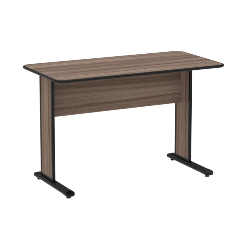 Mesa Escritório 0,90×0,60m – Cor Walnut 44094 META Móveis para Escritório em Anápolis Linha 15 mm 2