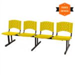 Cadeira Longarina PLÁSTICA 04 Lugares – Cor AMARELO – Realplast – 34070 META Móveis para Escritório em Anápolis Longarinas 7 Cadeira Longarina PLÁSTICA 04 Lugares – Cor AMARELO – Realplast – 34070 META Móveis para Escritório em Anápolis Longarinas 7