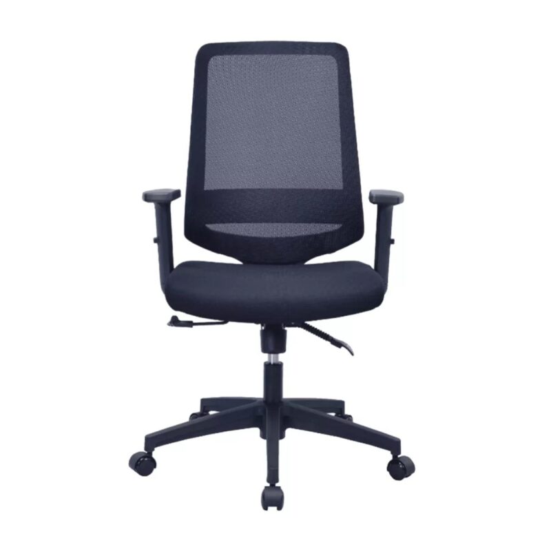 Cadeira de Escritório Diretor TELA TURIM – COR PRETO – PMD – 34005 META Móveis para Escritório em Anápolis Cadeira de Tela 6