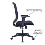 Cadeira de Escritório Diretor TELA TURIM – COR PRETO – PMD – 34005 META Móveis para Escritório em Anápolis Cadeira de Tela 9 Cadeira de Escritório Diretor TELA TURIM – COR PRETO – PMD – 34005 META Móveis para Escritório em Anápolis Cadeira de Tela 9