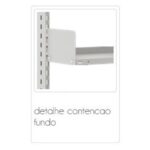 Estante Biblioteca de CENTRO com 12 Bandejas – 1,98×0,92×0,55m – NOBRE – 11109 META Móveis para Escritório em Anápolis Estante Bibliotecária 8