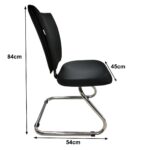 Cadeira Escritório B-ONE Base em “S” CROMADA 31033 META Móveis para Escritório em Anápolis Cadeiras Fixas 7 Cadeira Escritório B-ONE Base em “S” CROMADA 31033 META Móveis para Escritório em Anápolis Cadeiras Fixas 7