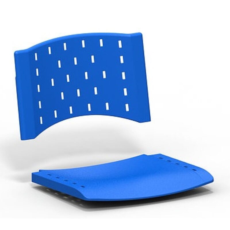 Longarina PLÁSTICA 02 Lugares – Cor AZUL 33072 META Móveis para Escritório em Anápolis Longarinas 4