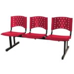 Longarina PLÁSTICA 03 Lugares – COR VERMELHA 33073 META Móveis para Escritório em Anápolis Longarinas 6 Longarina PLÁSTICA 03 Lugares – COR VERMELHA 33073 META Móveis para Escritório em Anápolis Longarinas 6