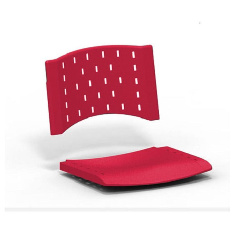 Longarina PLÁSTICA 02 Lugares – Cor VERMELHO 33077 META Móveis para Escritório em Anápolis Longarinas 5