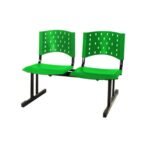 Longarina PLÁSTICA 02 Lugares – Cor Verde 33068 META Móveis para Escritório em Anápolis Longarinas 6 Longarina PLÁSTICA 02 Lugares – Cor Verde 33068 META Móveis para Escritório em Anápolis Longarinas 6