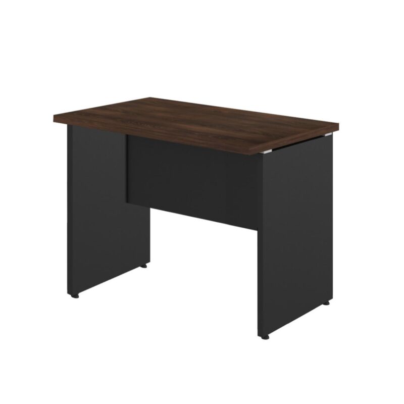 Mesa Escritório 1,20×0,60m – S/ Gavetas MARSALA / PRETO – 23470 META Móveis para Escritório em Anápolis Linha 30 mm 2