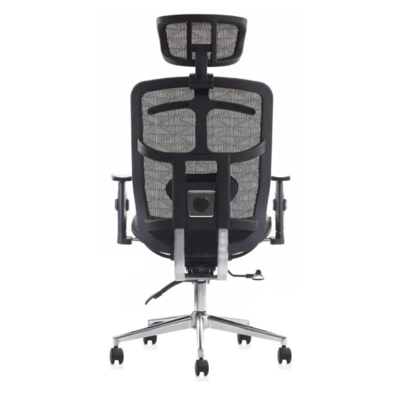 Poltrona Presidente Tela MK-4007 – Cor Preta 30004 META Móveis para Escritório em Anápolis Cadeira de Tela 6