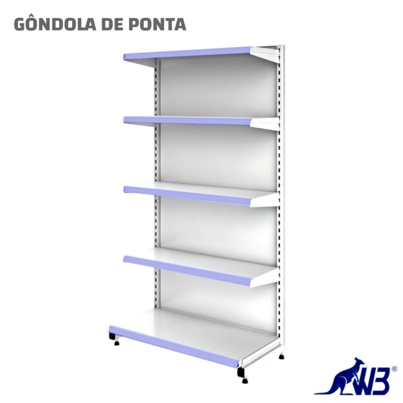 Ponta de Gôndola 1,62×0,90m 15009 META Móveis para Escritório em Anápolis Centro 2