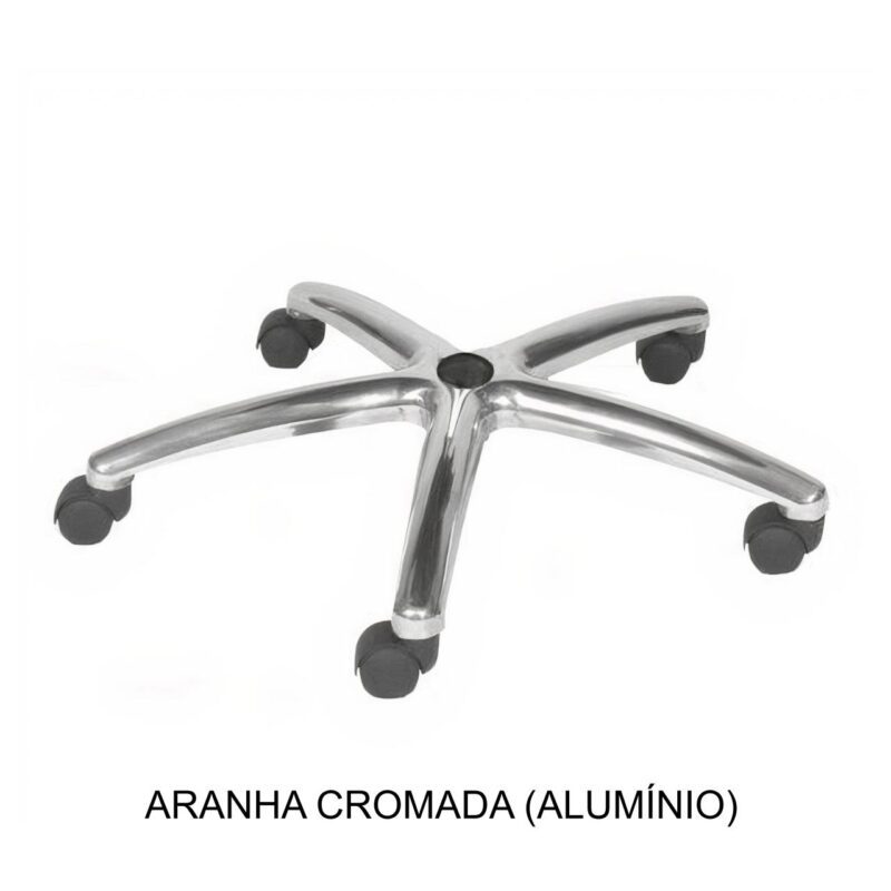 Aranha CROMADA (ALUMINIO) – ROAL – 98805 META Móveis para Escritório em Anápolis Acessórios para Cadeiras 2