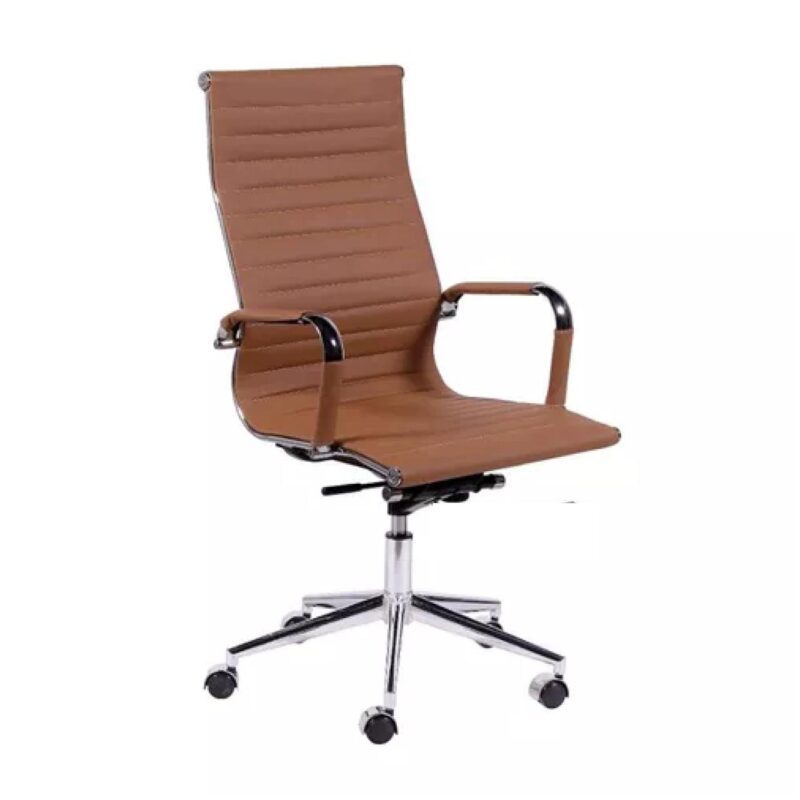 Cadeira Charles Eames Esteirinha – CARAMELO – 32885 META Móveis para Escritório em Anápolis Presidente 2