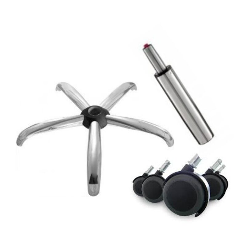 Cadeira Diretor Tela Mesh DUBAI Giratória Cromada – PMD – 31020 META Móveis para Escritório em Anápolis Cadeira de Tela 5