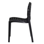 Cadeira Interlocutor GRUVYER para Escritório ou Jantar – Polipropileno – Cor Preto – 48006 META Móveis para Escritório em Anápolis Cadeiras Fixas 10
