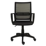 Cadeira de Escritório Diretor Tela MAYA c/ braço – Cor Preto – 34029 META Móveis para Escritório em Anápolis Cadeira de Tela 12