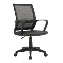 Cadeira de Escritório Diretor Tela MAYA c/ braço - Cor Preto - 34029