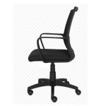 Cadeira de Escritório Diretor Tela MAYA c/ braço – Cor Preto – 34029 META Móveis para Escritório em Anápolis Cadeira de Tela 13