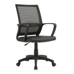 Cadeira de Escritório Diretor Tela MAYA c/ braço – Cor Preto – 34029 META Móveis para Escritório em Anápolis Cadeira de Tela 14