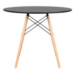 Mesa Residencial Redonda EIFFEL 0,90M – PRETO – 45112 META Móveis para Escritório em Anápolis Linha Eiffel 8 Mesa Residencial Redonda EIFFEL 0,90M – PRETO – 45112 META Móveis para Escritório em Anápolis Linha Eiffel 8