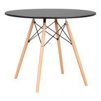 Mesa Residencial Redonda EIFFEL 0,90M - PRETO - 45112