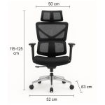 Cadeira de Escritório Presidente Tela TITAN – Cor Preto – 30067 META Móveis para Escritório em Anápolis Cadeira de Tela 16 Cadeira de Escritório Presidente Tela TITAN – Cor Preto – 30067 META Móveis para Escritório em Anápolis Cadeira de Tela 16