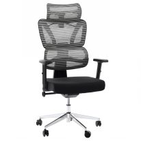 Cadeira de Escritório Presidente Tela ÉDON - Cor Preto - 30066