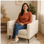 Poltrona para Escritório ROMA 01 Lugar – Corino – Cor NUDE – 60070 META Móveis para Escritório em Anápolis Sofá Escritório 13 Poltrona para Escritório ROMA 01 Lugar – Corino – Cor NUDE – 60070 META Móveis para Escritório em Anápolis Sofá Escritório 13