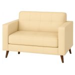 Poltrona para Escritório ROMA 02 Lugar – Corino – Cor AREIA – 60062 META Móveis para Escritório em Anápolis Sofá Roma Areia 8 Poltrona para Escritório ROMA 02 Lugar – Corino – Cor AREIA – 60062 META Móveis para Escritório em Anápolis Sofá Roma Areia 8