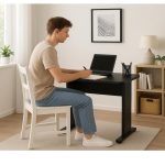 Mesa Escritório 0,80×0,60m – JOB – PRETO/PRETO – 43088 META Móveis para Escritório em Anápolis JOB Preto 15 mm 11 Mesa Escritório 0,80×0,60m – JOB – PRETO/PRETO – 43088 META Móveis para Escritório em Anápolis JOB Preto 15 mm 11