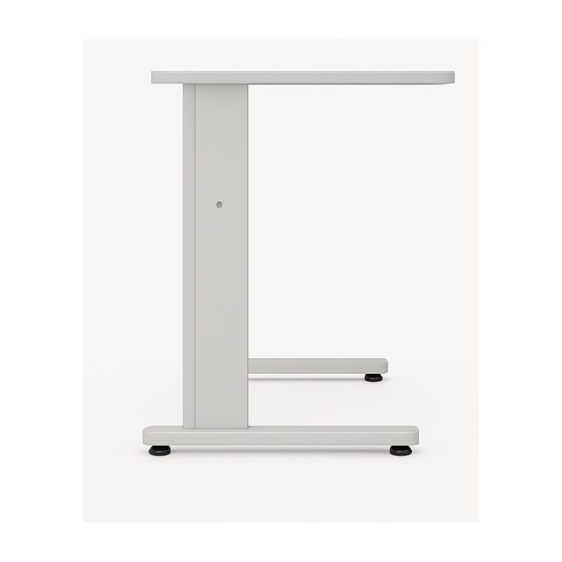 Mesa Escritório 0,80×0,60m – JOB – CINZA/CINZA – 43087 META Móveis para Escritório em Anápolis JOB Cinza 15 mm 4