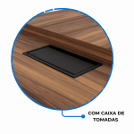 Mesa Escritório PRESIDENTE c/ Armário Pedestal – 1,82×1,80m – NOGAL SEVILHA/BRANCO – 34602 META Móveis para Escritório em Anápolis Linha 40 mm Nogal – Branco 22 Mesa Escritório PRESIDENTE c/ Armário Pedestal – 1,82×1,80m – NOGAL SEVILHA/BRANCO – 34602 META Móveis para Escritório em Anápolis Linha 40 mm Nogal – Branco 22