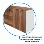 Mesa Diretorzinha c/ Aparador – Pé de MADEIRA – 1,90×1,50m – NOGAL SEVILHA / BRANCO – 34426 META Móveis para Escritório em Anápolis Linha 40 mm Nogal – Branco 15 Mesa Diretorzinha c/ Aparador – Pé de MADEIRA – 1,90×1,50m – NOGAL SEVILHA / BRANCO – 34426 META Móveis para Escritório em Anápolis Linha 40 mm Nogal – Branco 15