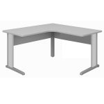 Estação de Trabalho 1,40×1,40m s/ Gaveta – JOB – CINZA / CINZA – 43018 META Móveis para Escritório em Anápolis JOB Cinza 15 mm 7