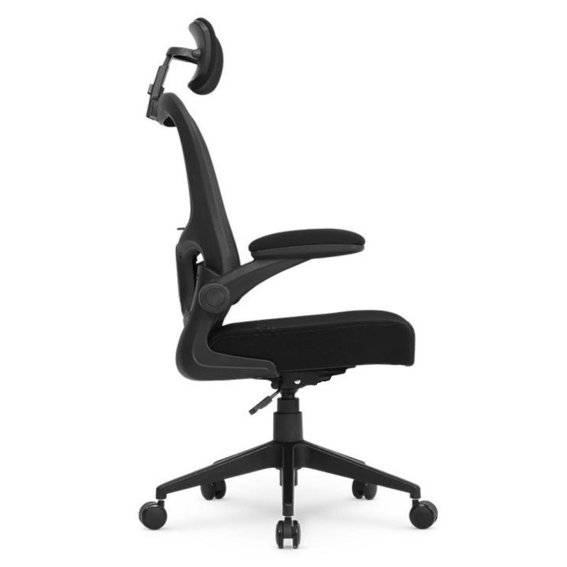 Cadeira de Escritório Tela ZAION – Cor Preto – 20098 META Móveis para Escritório em Anápolis Cadeira de Tela 3